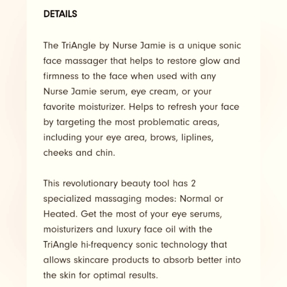 Nurse Jamie Triangle Facial Tool - Picture 3 of 3